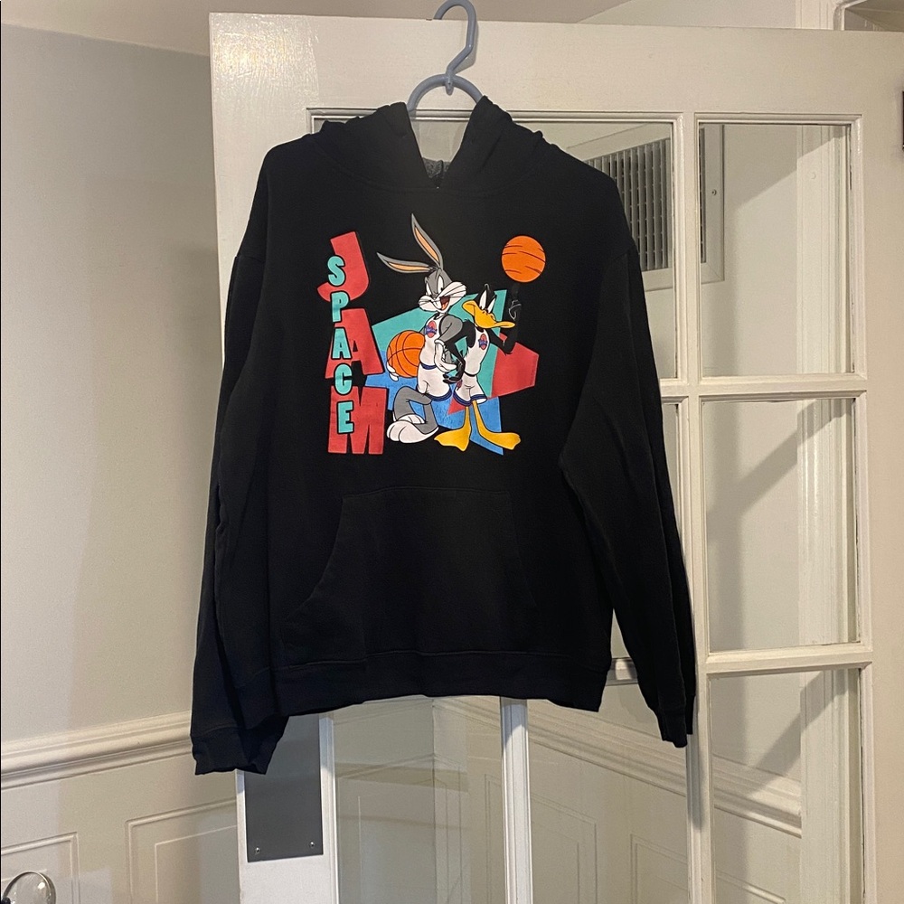 Space Jam size Large Hoodie Unisex good condition - Picture 2 of 5